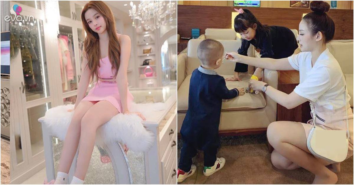 View - Mẹ bỉm kêu chán được chồng đại gia tặng ngay 24 tỷ, thích mặc váy siêu ngắn nhưng hễ chăm con là khác hẳn