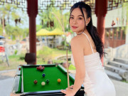 Làm đẹp - Hot girl đánh bida quyến rũ nhất xứ Thái có da trắng, dáng nuột nà bao chàng tương tư