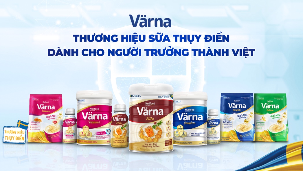 Värna góp phần xây dựng sức khoẻ trọn vẹn và giàu cảm hứng hơn trong cộng đồng người trưởng thành Việt Nam thông qua những sản phẩm dinh dương cao cấp và nhiều hoạt động ý nghĩa