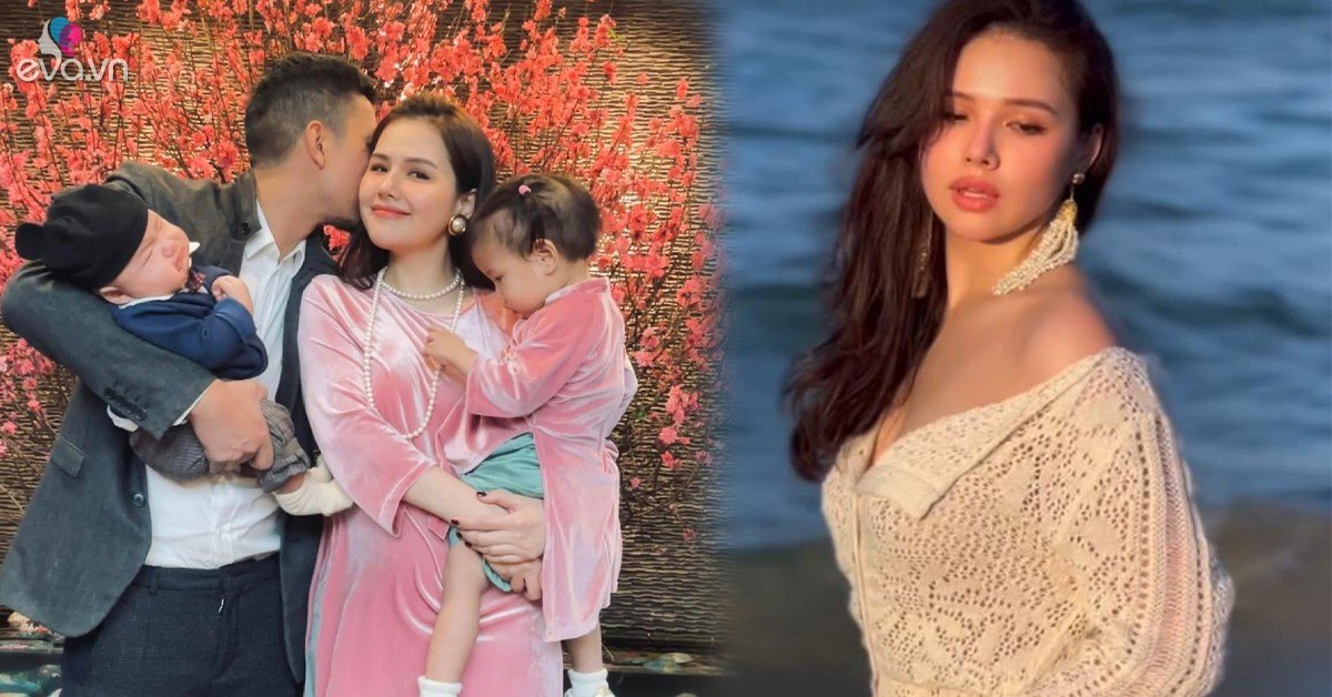 View - Phanh Lee sau sinh 2 con tự nhận bé mỡ, khoe dáng trên biển làm bao người trông mòn con mắt