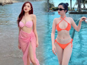 Làm đẹp - 2 MC thấp nhất nhì VTV có tỷ lệ cơ thể ấn tượng, cứ diện bikini là "gây sốt"