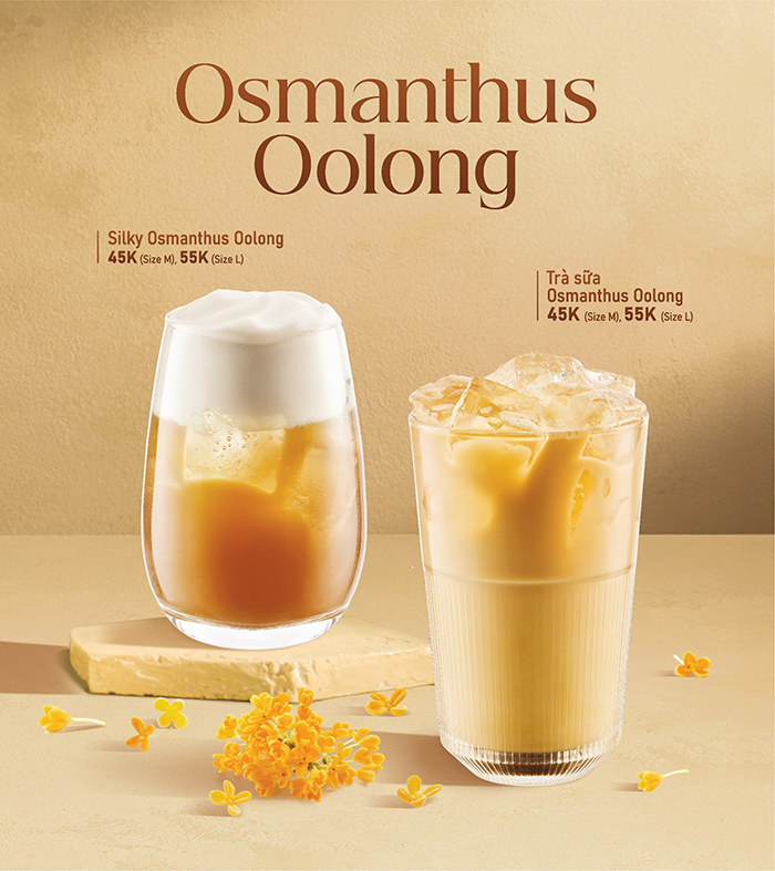 View - Tuyệt phẩm mùa thu mới từ Phúc Long – Oolong Osmanthus