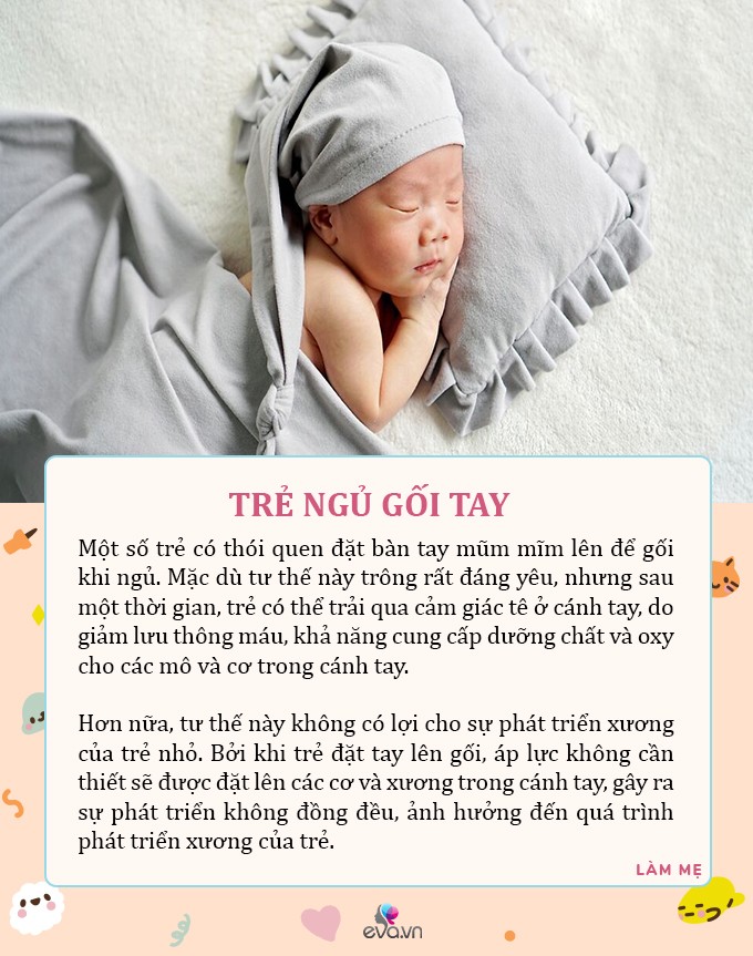 View - Mẹ thấy con ngủ tư thế này hãy đổi ngay, lâu ngày có thể gây lệch mặt, răng hô