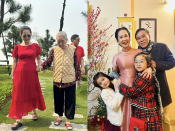 Cuộc sống làm dâu 9 năm của NSND Lan Hương Bông và chuyện làm mẹ chồng đời thực khác lạ trên phim