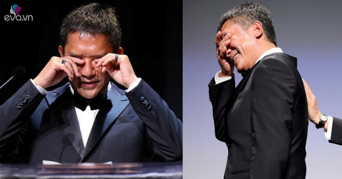 View - Lương Triều Vỹ - Sốt khoảnh khắc Ảnh đế bật khóc vì vợ ngay trên sân khấu, dân mạng xúc động