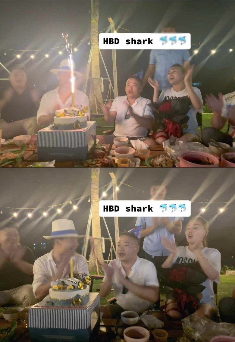 View - Shark Bình hôn vợ trẻ theo yêu cầu, nhan sắc không phấn son của Phương Oanh thành tâm điểm