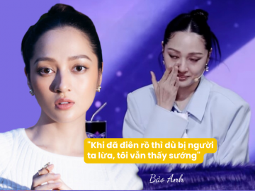 Bảo Anh thừa nhận điên rồ trong tình cảm: Dù bị người ta lừa, tôi vẫn thấy sướng