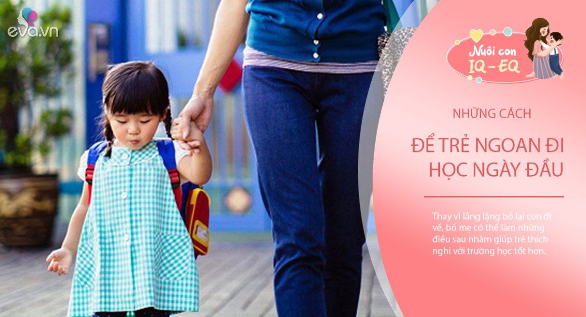 View - Đưa con đến lớp ngày đầu rồi lén trốn lẳng lặng đi về là quá sai, làm 5 cách này con không khóc đòi mẹ
