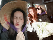 Thời trang - "Ma nữ đẹp nhất Thái Lan" đến Việt Nam ăn mặc phóng khoáng, đầu đội nón lá chuẩn gái Việt