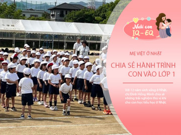 Mẹ Việt 2 con kể chuyện ngày khai giảng ở Nhật không cần chuẩn bị học phí, chỉ cần trang bị ý thức cho trẻ