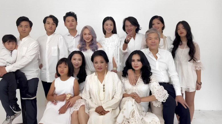 Khung cảnh đại gia đình diva Thanh Lam khiến dân tình ngưỡng mộ.