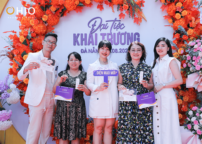 Đông đảo khách hàng tham dự sự kiện khai trương Thẩm mỹ OHIO chi nhánh Đà Nẵng - 4