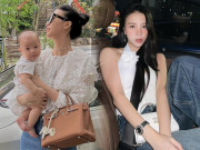 Thời trang - "Hoa khôi hàng không" bỏ nghề lấy CEO, làm mẹ bỉm mặc đẹp 365 ngày, đưa con đi học khó giấu nét hào môn