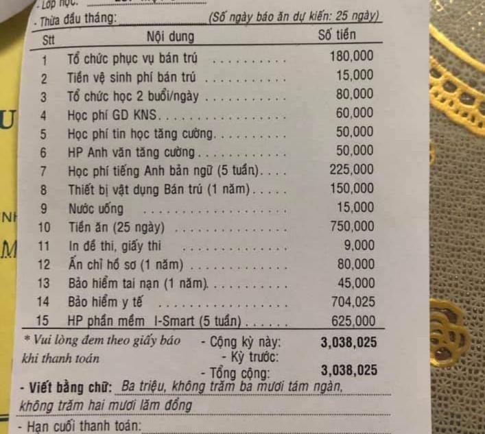 Mẹ một con ở TQ ngỡ ngàng amp;#34;Sao bảo con vào lớp 1 học phí 0 đồng nhưng đi họp các khoản thu 12 triệu đồngamp;#34; - 4