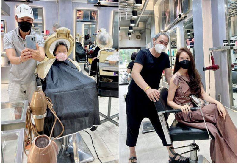Được biết, Minh Hà thường xuyên cho các con đi chăm sóc tóc ở tiệm để có thể giữ được mái tóc khỏe, đẹp và xoăn tự nhiên nhất.

