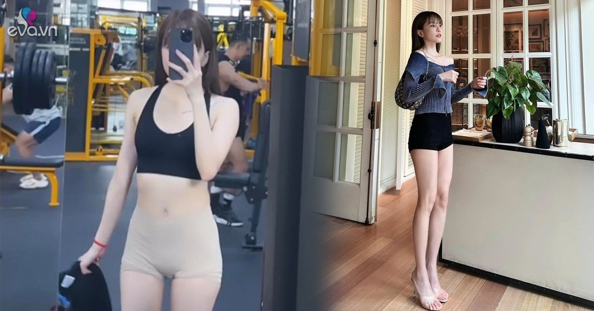 Gallery - Thêm một mỹ nhân Việt mặc quần tập bó chẽn đến ngại, may mắn có đường cong cứu nguy