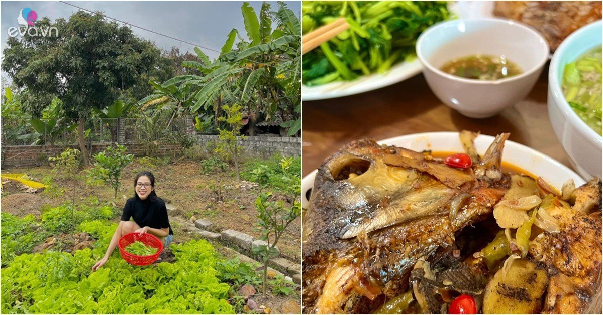 View - Hoa hậu nông dân Đỗ Thị Hà khoe cơm nhà mãi đỉnh, bữa ăn ở quê hương toàn đặc sản ngon mắt