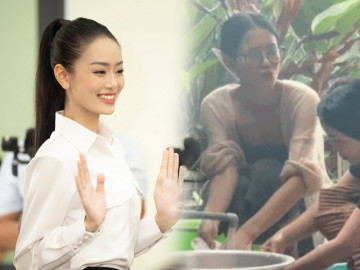 Nhan sắc Á hậu đầu tiên xứ Bắc Giang, đăng quang về quê ngồi rửa bát, visual sáng bừng