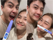 Giải trí - Thanh Sơn và Khả Ngân đồng loạt đăng ảnh thông báo "2 vạch": Mạnh Trường nói 1 câu "10 điểm không có nhưng"