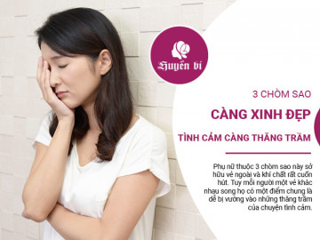 3 chòm sao nữ càng xinh đẹp càng lận đận tình duyên