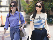 Thời trang - Mặc "áo vặn vẹo" dạo phố Seoul, Hoa hậu Đặng Thu Thảo làm "nở mày nở mặt" phong cách phụ nữ Việt