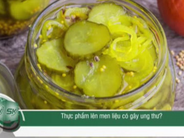 Thực phẩm lên men liệu có gây ung thư?