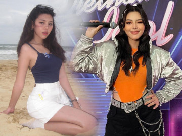 Nhan sắc nữ sinh thi Vietnam Idol được ví như hoa hậu, chân dài dáng chuẩn, mặt mộc điểm 10