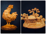 Bếp Eva - 9X làm bánh Trung thu 3D đẹp như điêu khắc, khách đặt 10 triệu 1 mẫu vẫn quyết không bán, làm ra để mọi người chiêm ngưỡng