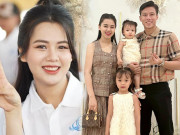 Thời trang - Hoa khôi xứ Vinh làm vợ thủ quân Đội tuyển Việt Nam, sinh 2 con vẫn trẻ, mặc chuẩn phu nhân thanh lịch