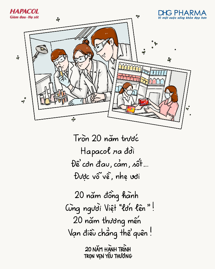 Lai Thượng Hưng mang ký ức “20 năm trọn vẹn yêu thương cùng Hapacol” vào tranh thơ - 1