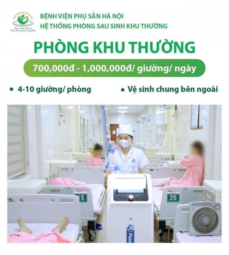 BV Phụ sản Hà Nội công bố tăng giá giường dịch vụ, mẹ bỉm than chi phí tiền giường quá lớn, “tiền đâu mà đẻ” - 1