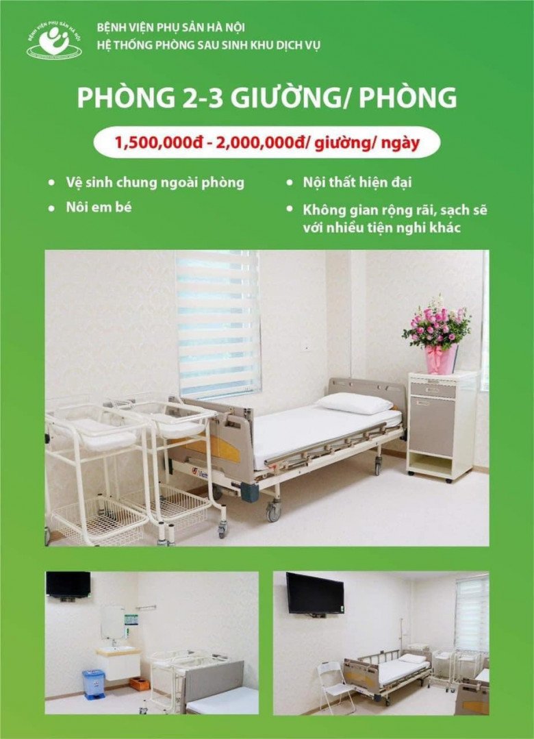 BV Phụ sản Hà Nội công bố tăng giá giường dịch vụ, mẹ bỉm than chi phí tiền giường quá lớn, “tiền đâu mà đẻ” - 2