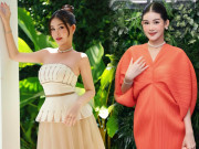 Thời trang - Bầu gần 7 tháng vẫn không thấy bụng đâu, Lê Âu Ngân Anh còn phi thường đi cao gót cả tấc