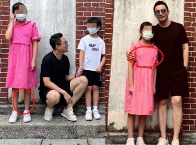 Hình ảnh Uông Tiểu Phi bên các con trong kỳ nghỉ hè vừa rồi.