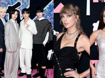 Thảm hồng VMAs 2023: TXT, Stray Kids đại diện K-Pop, Taylor Swift đầy bí ẩn