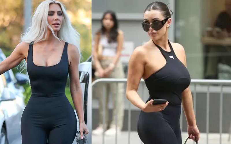 Nhiều nguồn tin cho hay, Kim Kardashian không ưa vợ mới của chồng cũ vì cô này copy phong cách của cô siêu vòng 3.
