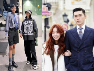 Bạn gái Hyun Bin khoe ảnh cháu trai, ngày nào còn bé xíu, sau 10 năm cậu nhóc lớn bổng, dì thành nấm lùn