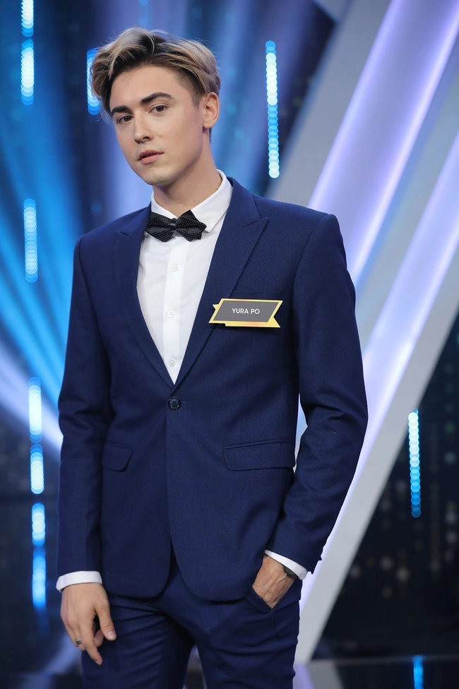 Yura Po trong gameshow Người Ấy Là Ai.