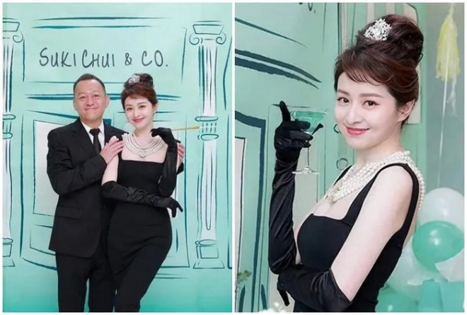 Từ Thục Mẫn từ một MC, diễn viên, trở thành phu nhân nhà giàu, được ông xã nâng niu.