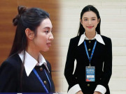 Thời trang - Chấm điểm phong cách Hoa hậu Thuỳ Tiên trên bản tin đài truyền hình quốc gia, 10 điểm không có nhưng