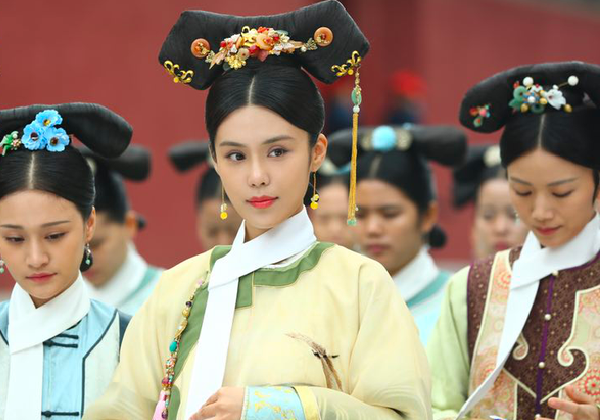 Tấm vải trắng này có tên là “Long hoa”.