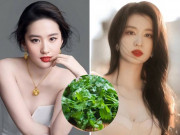 Làm đẹp - “Em gái Lưu Diệc Phi” ăn loại rau rẻ bèo ở Việt Nam nhưng có giá như “sâm núi” tại Hàn để dưỡng nhan