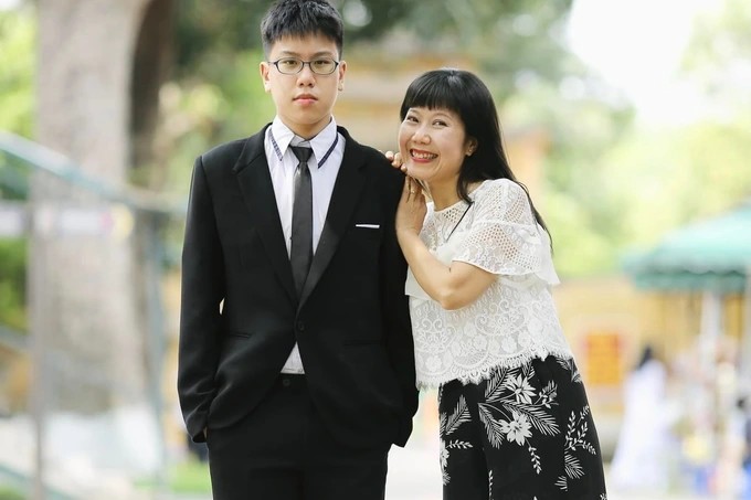 Các con Thu Hương hiện đã lớn.