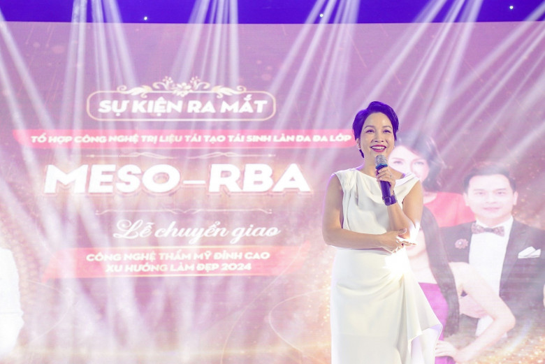 Diva Mỹ Linh đẳng cấp tham dự sự kiện ra mắt Tổ hợp Meso-RBA của Dr.Hải Lê - 1