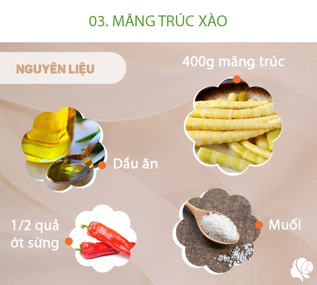 Hôm nay nấu gì: Cơm chiều 3 món nóng hổi, thơm nức nhìn là thèm - 6