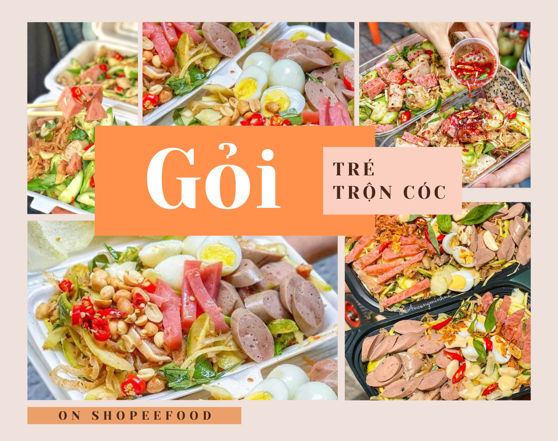 Gỏi tré trộn cóc xanh rất phù hợp để làm món ăn chơi hay món lai rai trên bàn nhậu, thậm chí là món chính ăn cùng cơm trắng (Nguồn ảnh: Foody)
