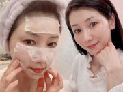 Làm đẹp - Nhờ công thức "3 - 3 - 3" mỗi ngày, cô vợ U55 xuống phố cùng chồng bị nhầm là con gái, làn da bóng như gương