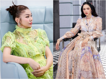 Không chỉ trong show, Thanh Hằng - Hương Giang liên tục đáp nhau bằng status trên mạng xã hội