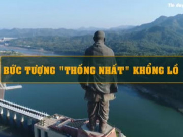 Choáng ngợp với bức tượng cao nhất thế giới