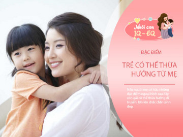 Muốn biết bé gái lớn lên xinh đẹp, nhìn vào 5 đặc điểm ngoại hình từ mẹ là rõ